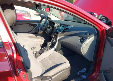 2016 Hyundai Elantra Se из США, поврежденный, VIN 5NPDH4AE5GH714067